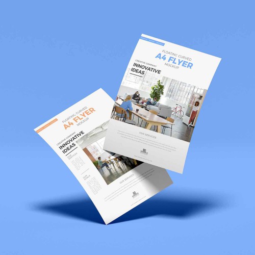 Folder Couchê 90g Sem Verniz 10x14cm - 4x4 - 1000000 unid