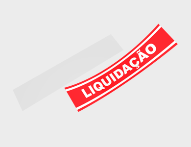 Adesivo para Vitrine Transparente Faixa 119,6x24cm - 4x0 - 1 unid