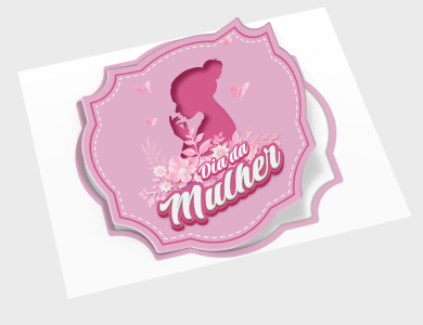 Adesivo para Vitrine Vinil 2x Coração 59,5x50,6cm - 4x0 - 1 unid