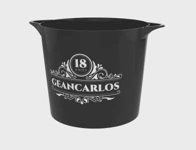 Balde de Gelo 5 Litros - 1 Cor de Impressão - 1x0 - 100 unid