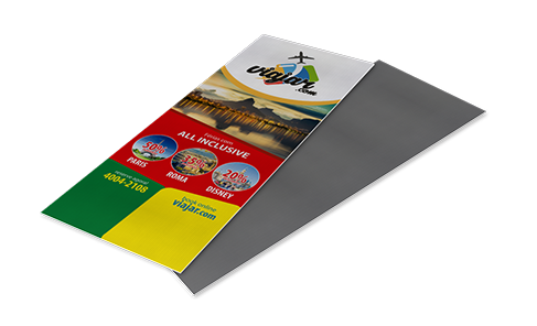 Banner para Roll Up Lona 280g 85x225 cm (sem estrutura) - 4x0 - 5 unid