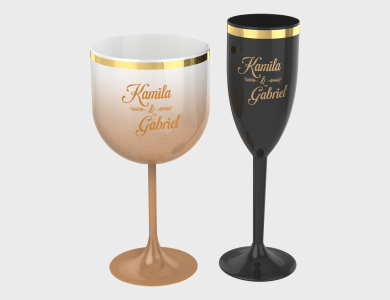 Caneca de Café Branca em Polímero para Sublimação 325ml  - 3 unid