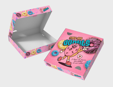 Caixa Multiuso sem Visor Supremo 300g sem Película Antigordura 20x21x3,8cm - 4x0 - 250 unid