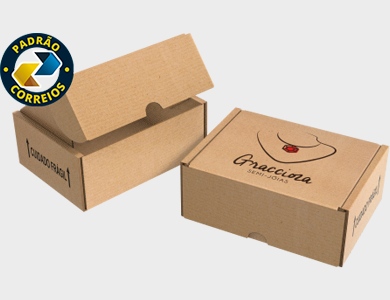 Embalagem para Correios/Ecommerce PAC P2 02  Papelão 340g 14,5x10,5x5,5cm - 4x0 - 1000 unid
