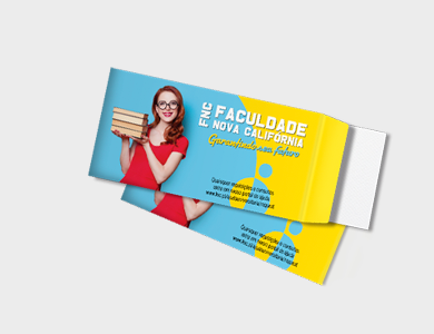 Envelope Aba Lateral Sulfite 90g Sem Verniz 23x11,3cm  - 4x0 - 10 unid