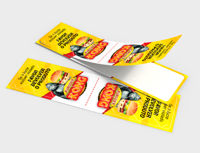 Lacre de Segurança Retangular Adesivo Papel Sem Verniz 13,5x3,5 cm - 4x0 - 100 unid