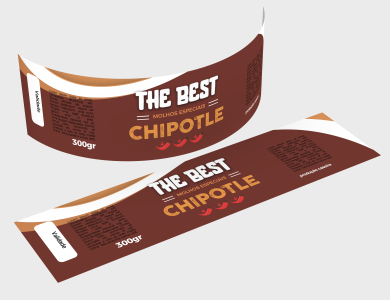 Rótulo Papel Sem Verniz 7x7cm - 4x0 - 10 unid