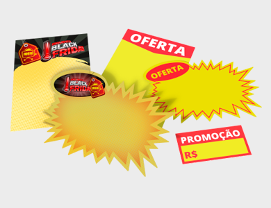 SPL001 - Splash Promocional com Arte Pronta Supremo 300g Sem Verniz 15x10cm - 4x0 - 10 unid