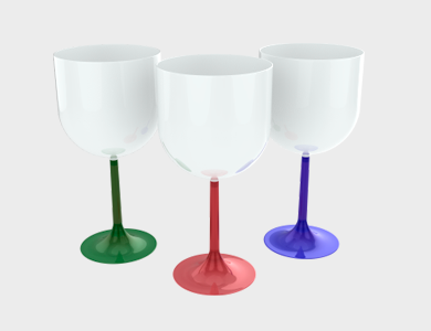 Taça de Gin em Polímero para Sublimação 550ml - 50 unid