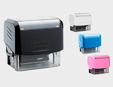 Carimbo Profissional Trodat ® 3911 38x14mm - 1x0 - 5 unid